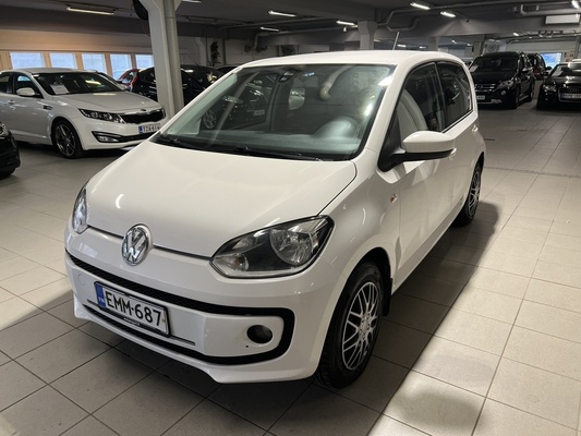 Volkswagen up! move up! 1,0 55 kW (75 hv) automatisoitu vaihteisto ASG 4-ovinen, vm. 2014, 136 tkm