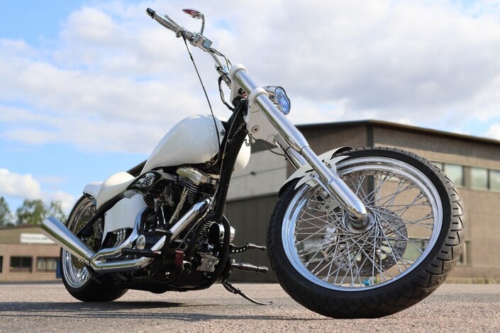 Harley Davidson FXST Softail BHL - Mys rahoitus jrjestyy!!, vm. 1984, 6 tkm (1 / 12)