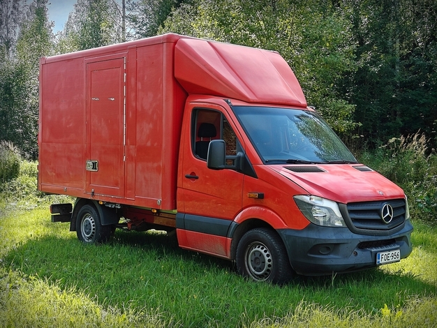 Mercedes-Benz Sprinter 213CDI-3,0/32AL normaali A1 BE, vm. 2014, 207 tkm (3 / 20)