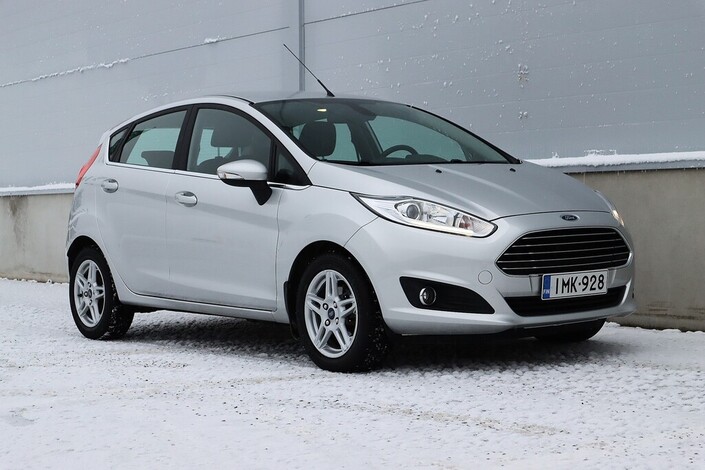 Ford Fiesta 1,0 EcoBoost 100hv PowerShift Titanium A6 5-ovinen, vm. 2014, 31 tkm (2 / 20)